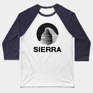 Sierra Black Baseball T-Shirt